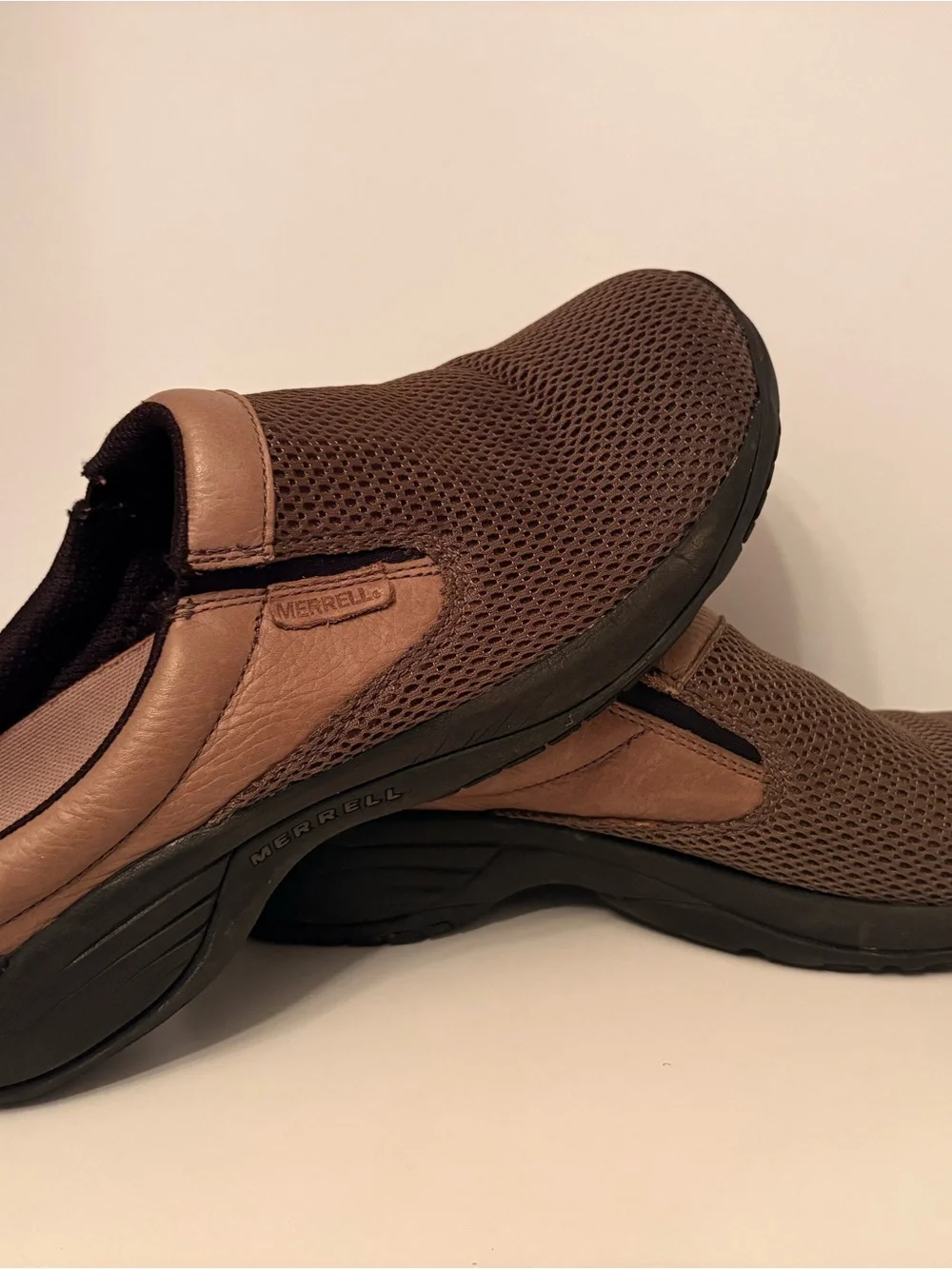 Merrell Men’s Tan Slip-On Loafers